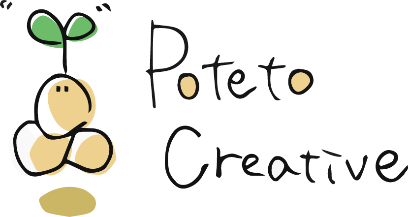 Poteto Creative（グラフィックデザイン2年卒業制作）